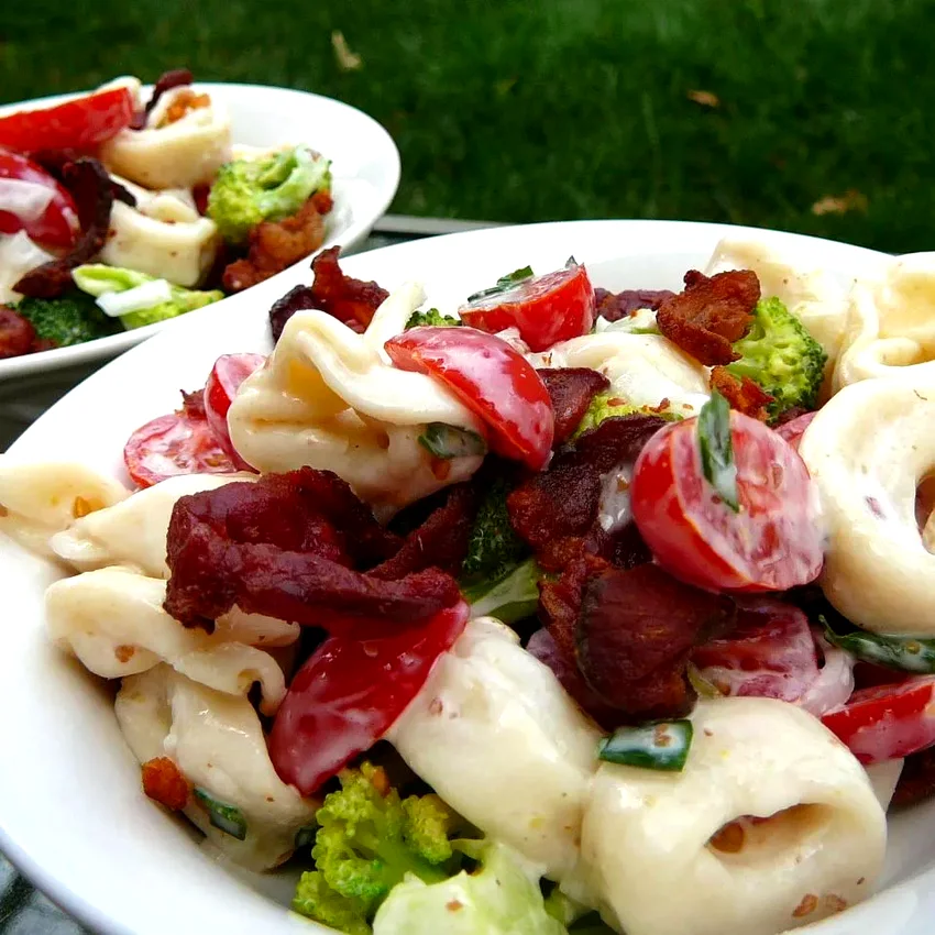 50 Make-Ahead Cold Lunch Recipes Perfect for Work Days Tortellini Bacon Broccoli Salad