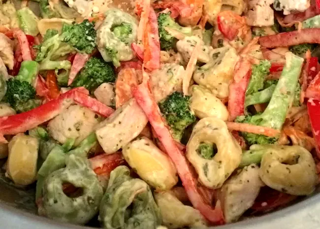 30 Chilled Side Dishes Perfect for Outdoor Gatherings Tortellini Pesto Salad