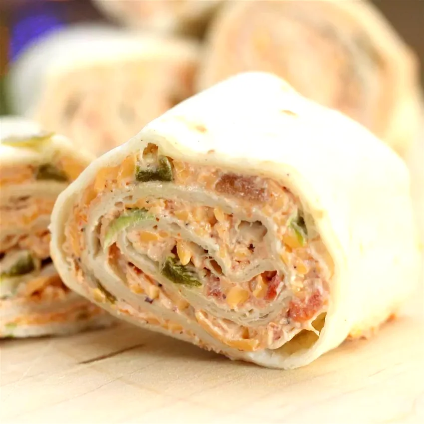 32 Simple Game Day Appetizers for Super Bowl Parties Tortilla Rollups IV