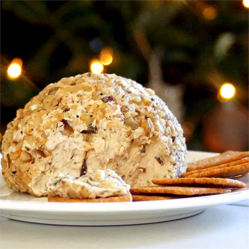 15 Festive Make-Ahead Holiday Appetizers Traditional Christmas Cheese Ball