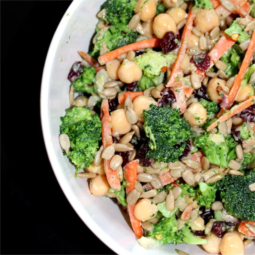 50 Make-Ahead Cold Lunch Recipes Perfect for Work Days Trees, Seeds, and Beans (Broccoli Slaw)