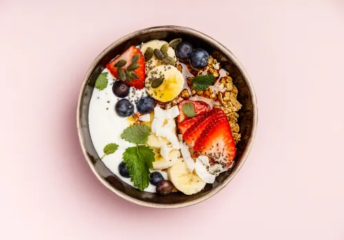 Tropical Fruit Yogurt Bowl