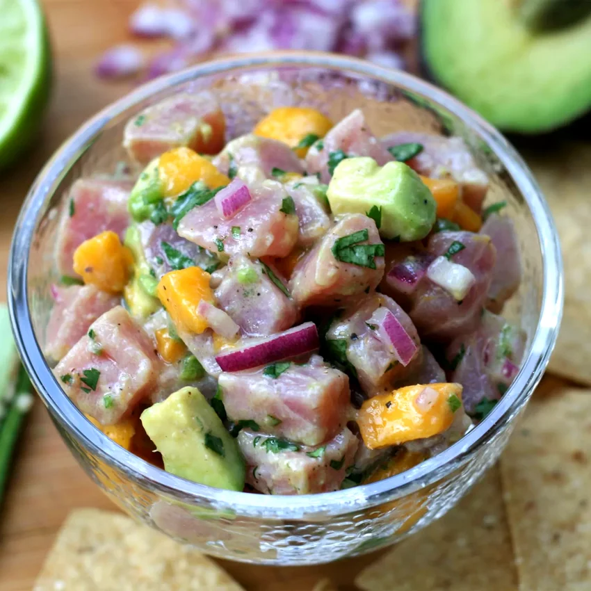 15 Elegant Appetizers Perfect for Home Entertaining Tuna Ceviche