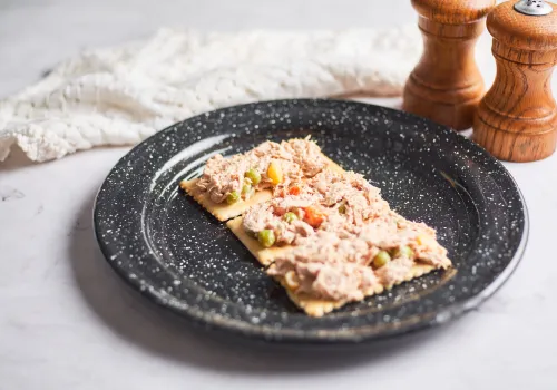 Tuna Salad on Crackers