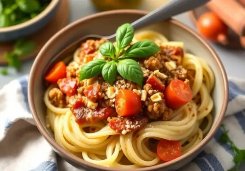 Turkey Bolognese