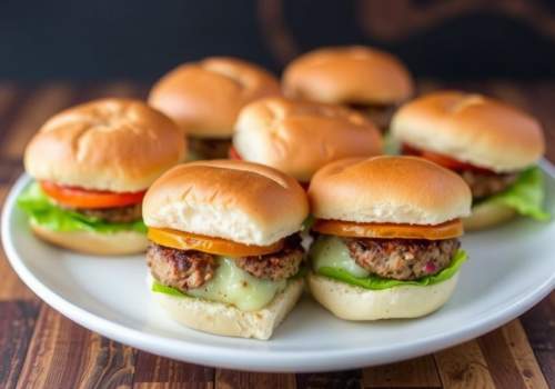 Turkey Burger Sliders