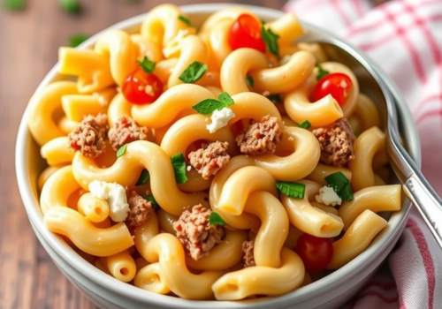 Turkey Cheeseburger Mac