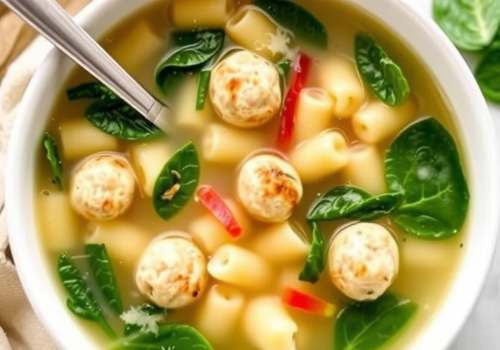 Turkey Italian Wedding Soup