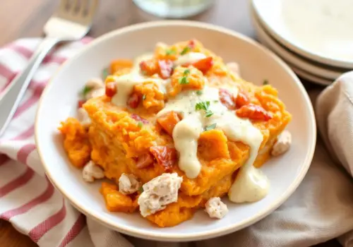 Turkey Sweet Potato Casserole