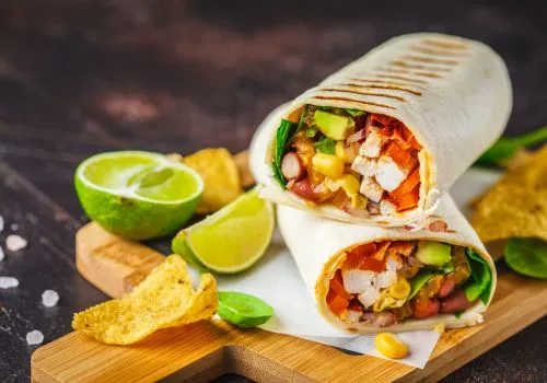 Turkey and Avocado Wrap