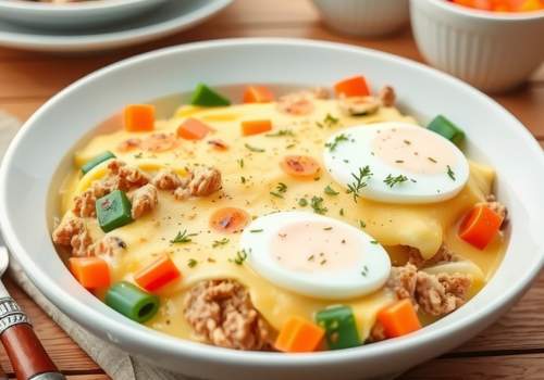 Turkey and Egg Casserole