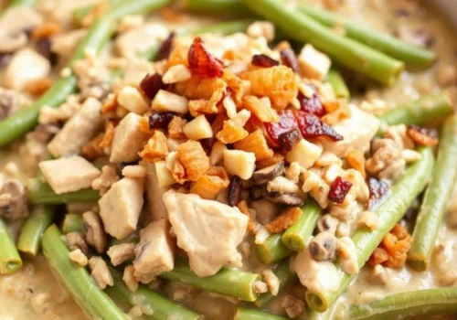 Turkey and Green Bean Casserole