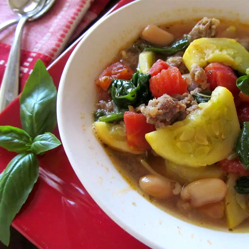 14 Easy Chicken Sausage Dinners for Quick Weeknight Meals Tuscan Bean, Chicken, and Italian Sausage Soup