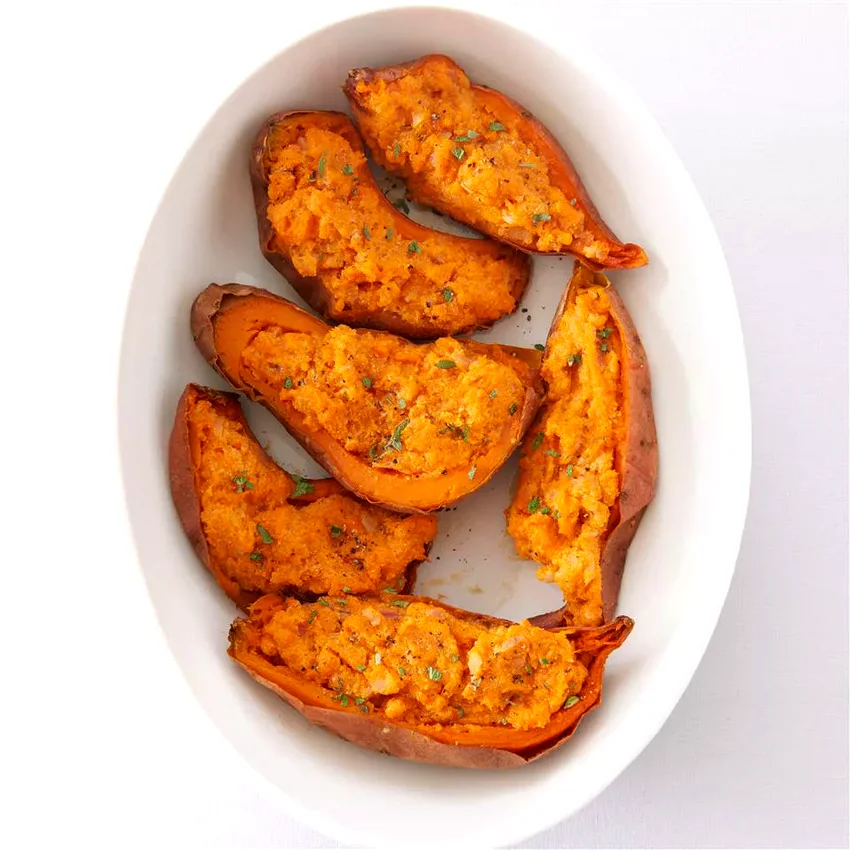 9 Delicious Sweet Potato Stuffing Ideas You'll Love Twice Baked Sweet Potatoes