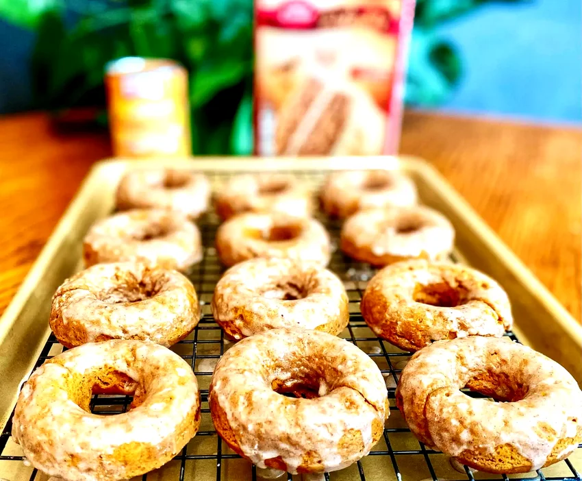 22 Pumpkin Morning Recipes to Enjoy Throughout Fall Two-Ingredient Pumpkin Donuts