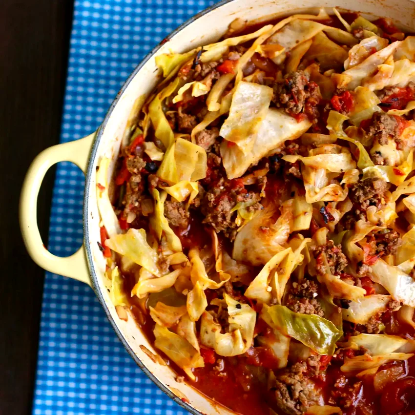 Unstuffed Cabbage Roll