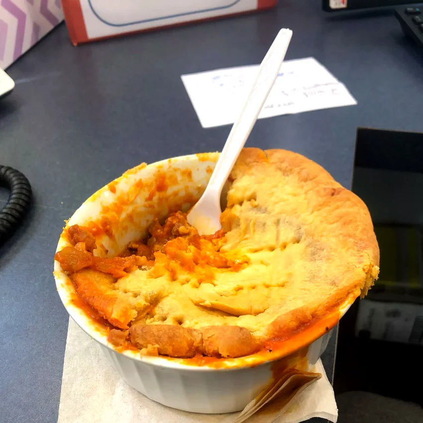 Upside-Down Pizza Pot Pie