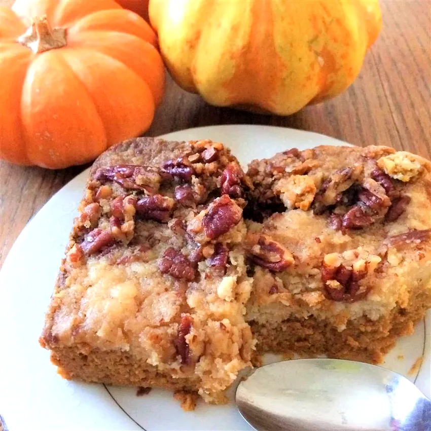 15 Super Simple Pumpkin Treats You Can Make Right Now Upside Down Pumpkin Cake