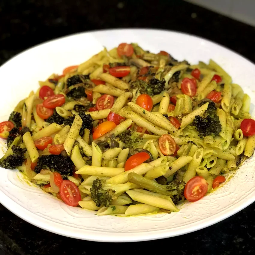 15 Amazing Pasta Sauces Beyond Traditional Marinara Vegan Avocado Pasta with Blackened Vegetables