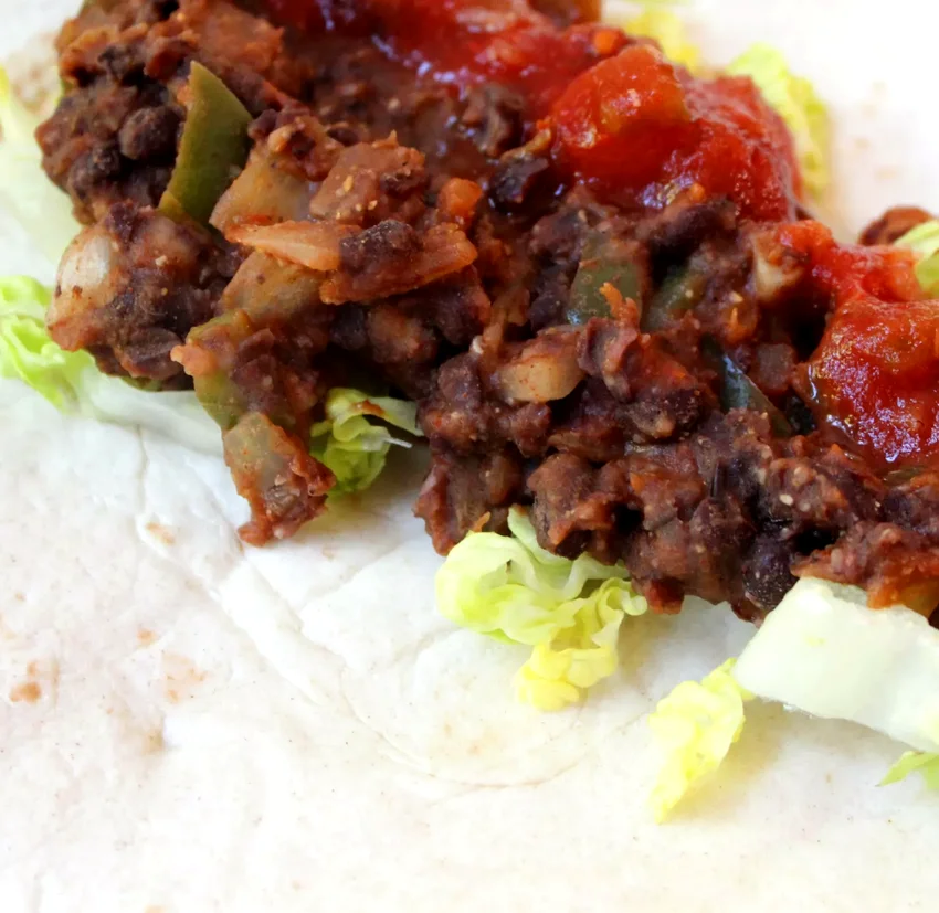 15 Simple Plant-Based Recipes Perfect for New Vegans Vegan Bean Taco Filling