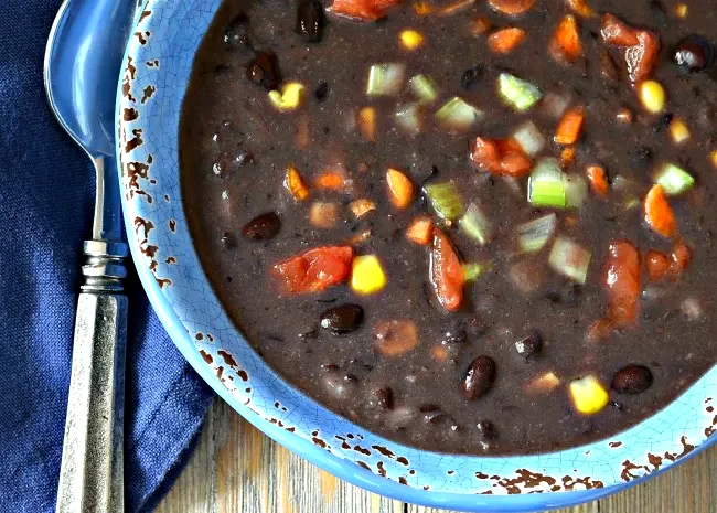 Vegan Black Bean Soup
