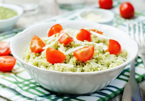 Vegan "Cheese" and Tomato