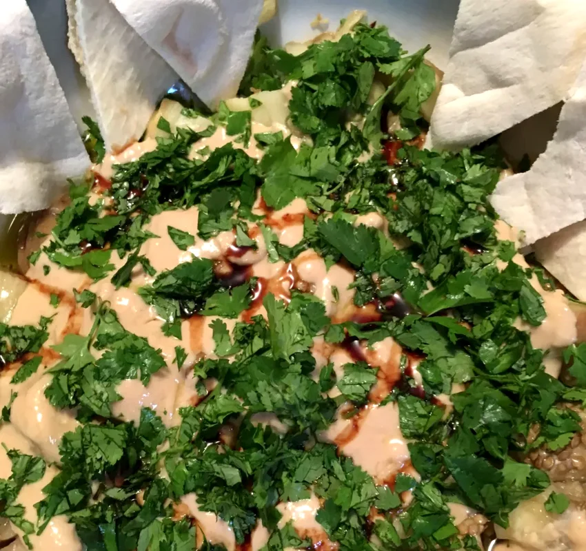 Vegan Eggplant with Tahini
