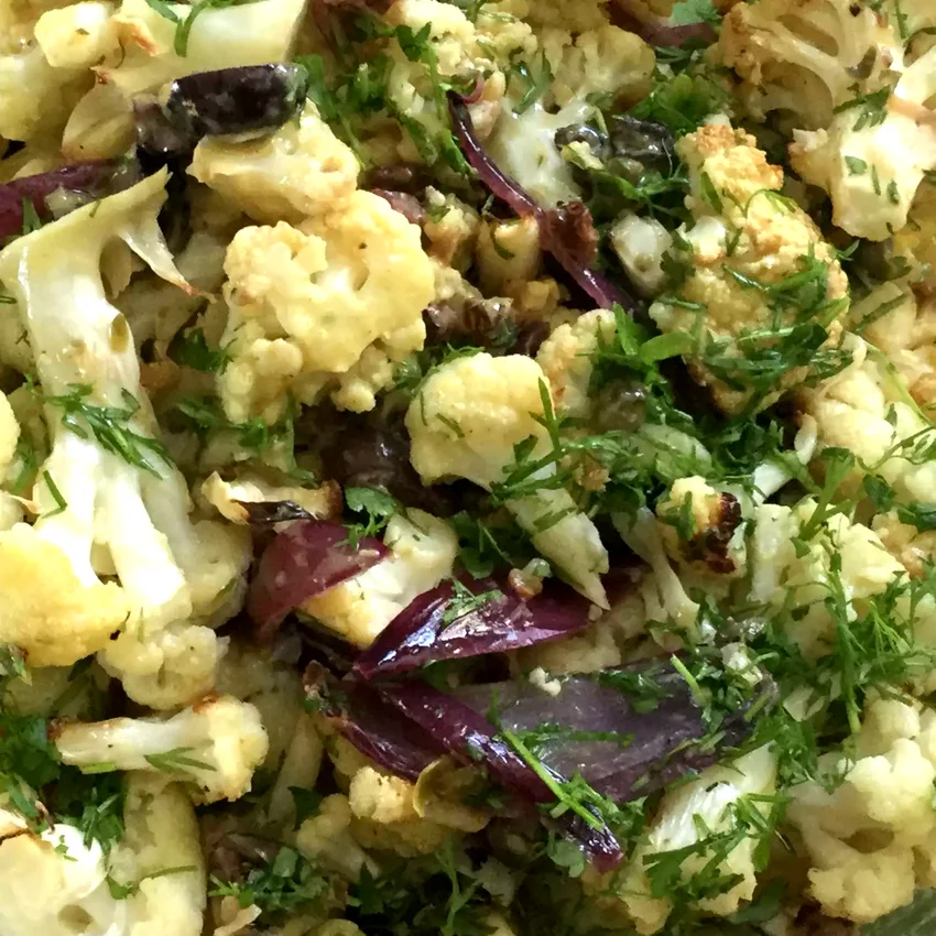 15 Oven-Roasted Cauliflower Dishes Picky Eaters Love Vegan Roasted Cauliflower Salad