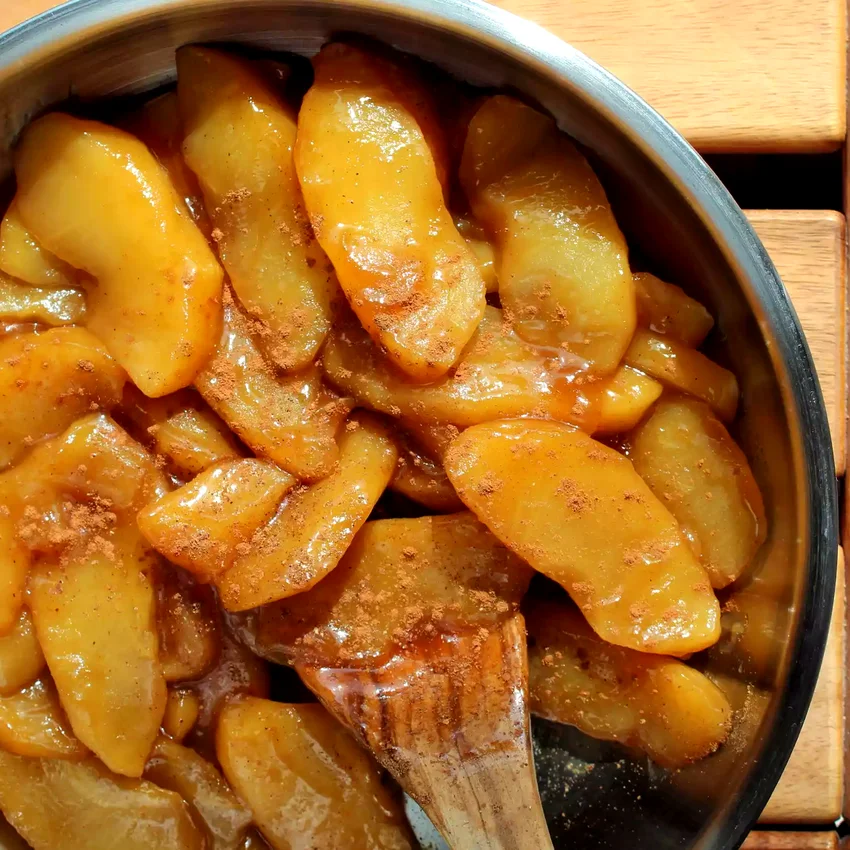 Vegan Skillet Apples