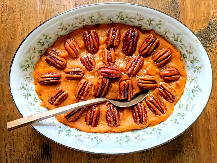 Vegan Sweet Potato Casserole
