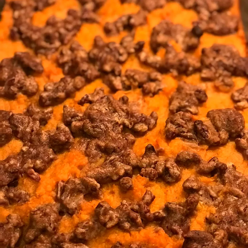 Vegan Sweet Potato Casserole