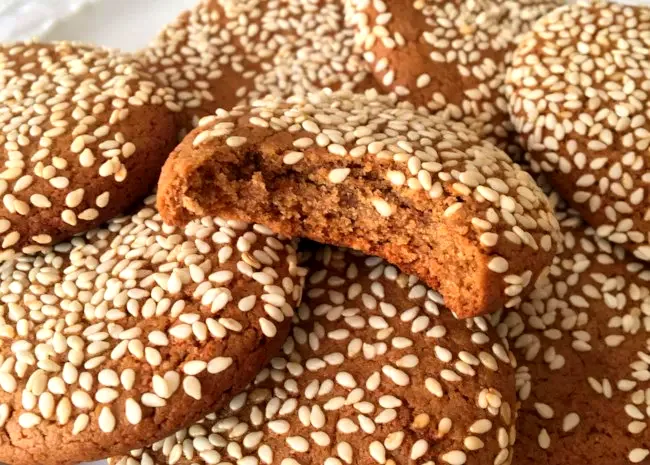 Vegan Tahini Cookies