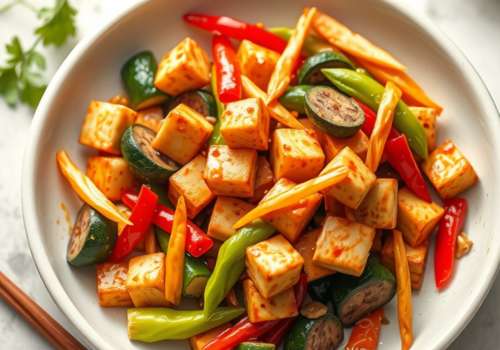 Vegetable Stir-fry with Tofu