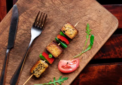 Vegetable and Tofu Kebabs