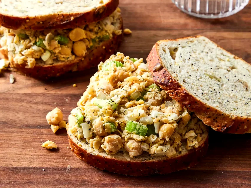 Vegetarian Chickpea Sandwich Filling