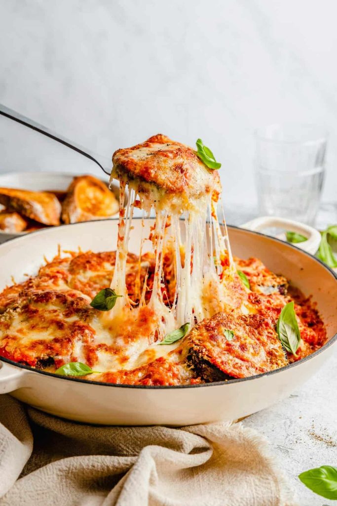 Vegetarian Eggplant Parmesan