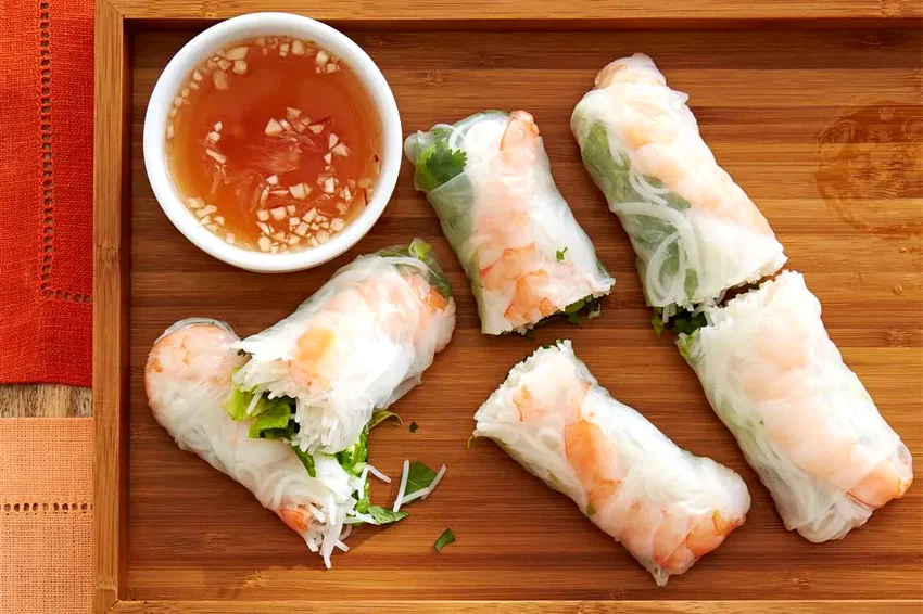 Vietnamese Fresh Spring Rolls