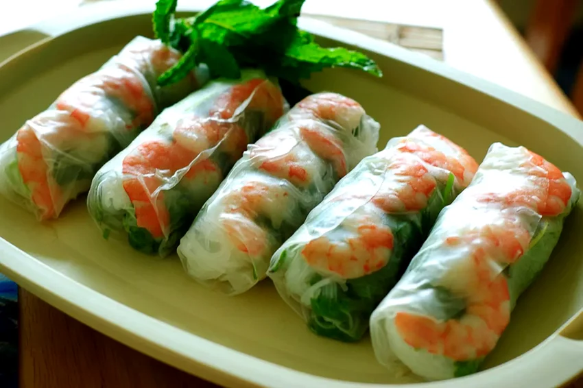 Vietnamese Fresh Spring Rolls
