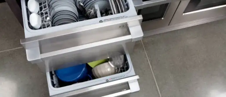 What is a double drawer dishwasher