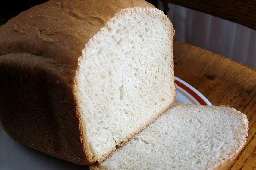 White Bread For The Bread Machine