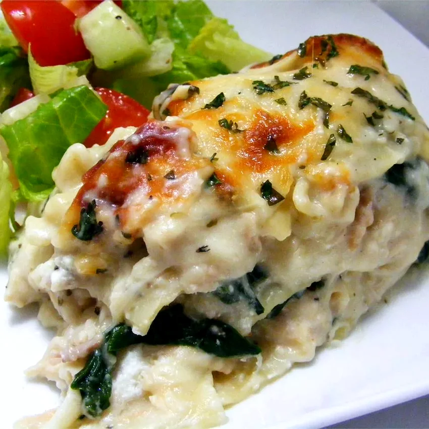 30 Italian Chicken Dishes for Authentic Restaurant Meals White Cheese Chicken Lasagna