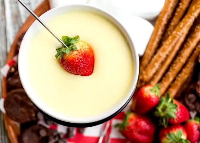 White Chocolate Fondue