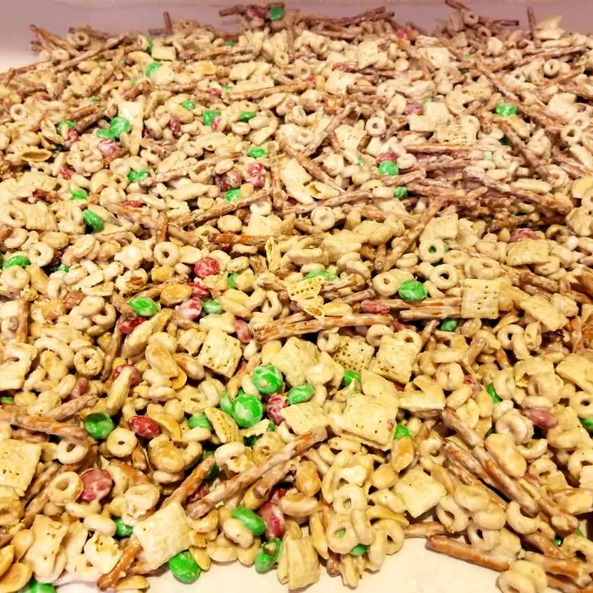 15 Simple and Delicious Homemade Snack Mix Recipes White Chocolate Snack Mix