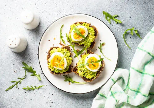 Whole Grain Toast with Avocado