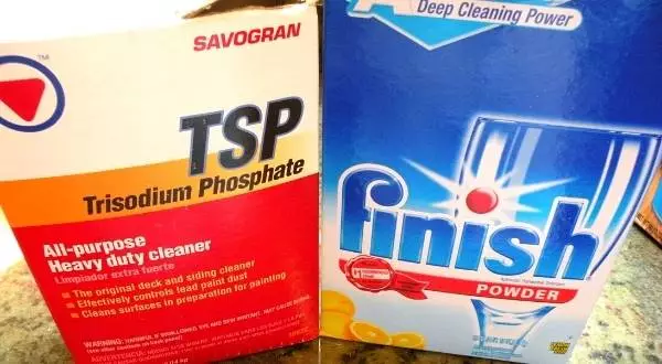 Why should you add phosphate in dishwasher detergent?