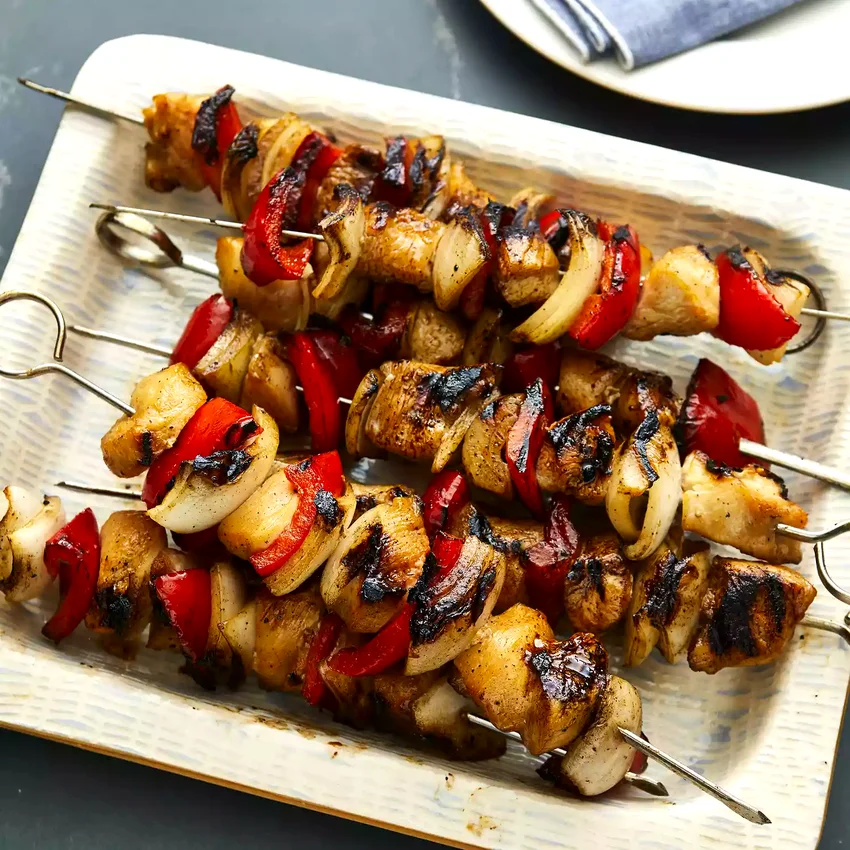 Yummy Honey Chicken Kabobs