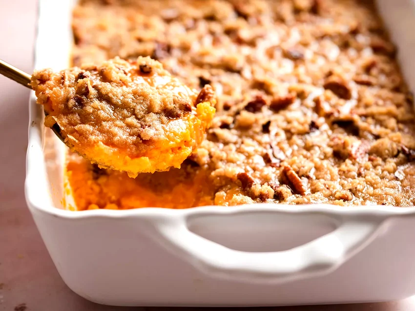 Top 50 Holiday Side Dishes for Thanksgiving Dinner Yummy Sweet Potato Casserole