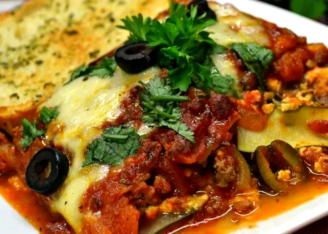 24 Italian Baked Dishes That Will Make Nonna Smile Zucchini Lasagna With Beef and Sausage