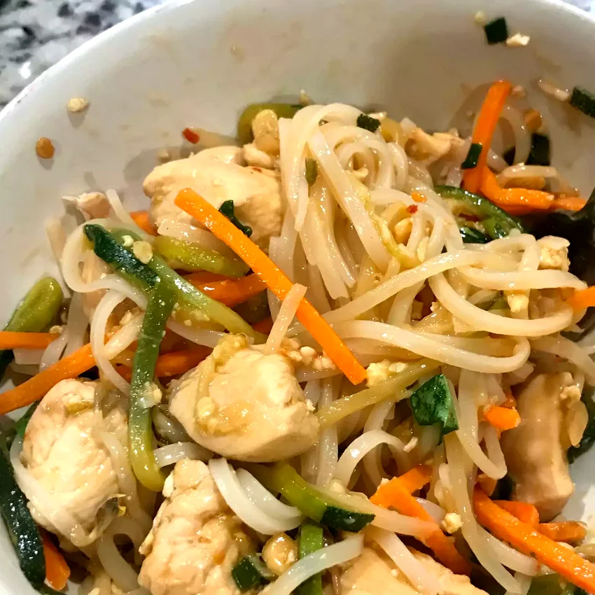Zucchini Noodles Pad Thai