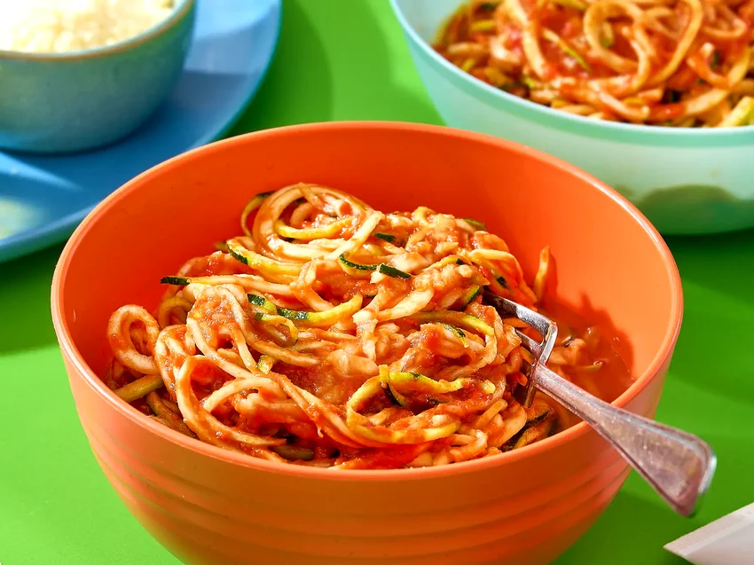 30 Heat-Free Summer Dishes to Beat the Hot Weather Zucchini Spaghetti alla Marinara